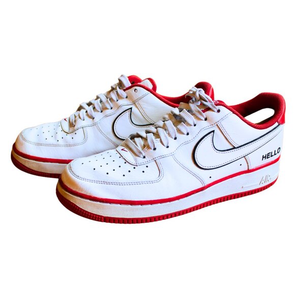 Nike Other - NIKE Urbanstar x Air Force 1 '07 LX HELLO Size US 09 27cm White University Red